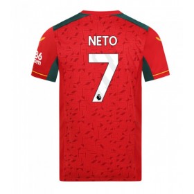 Wolves Pedro Neto #7 Borta Kläder 2023-24 Kortärmad